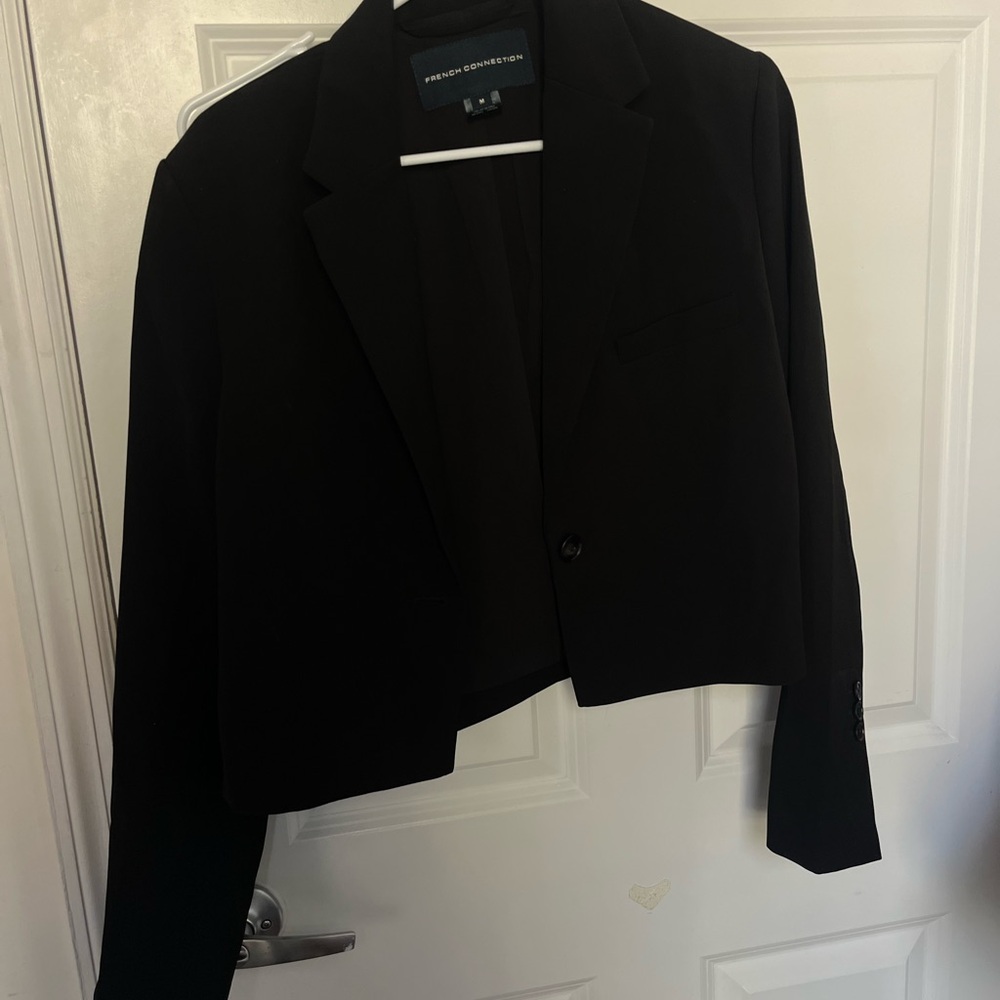 French Connection Black Women's Blazer